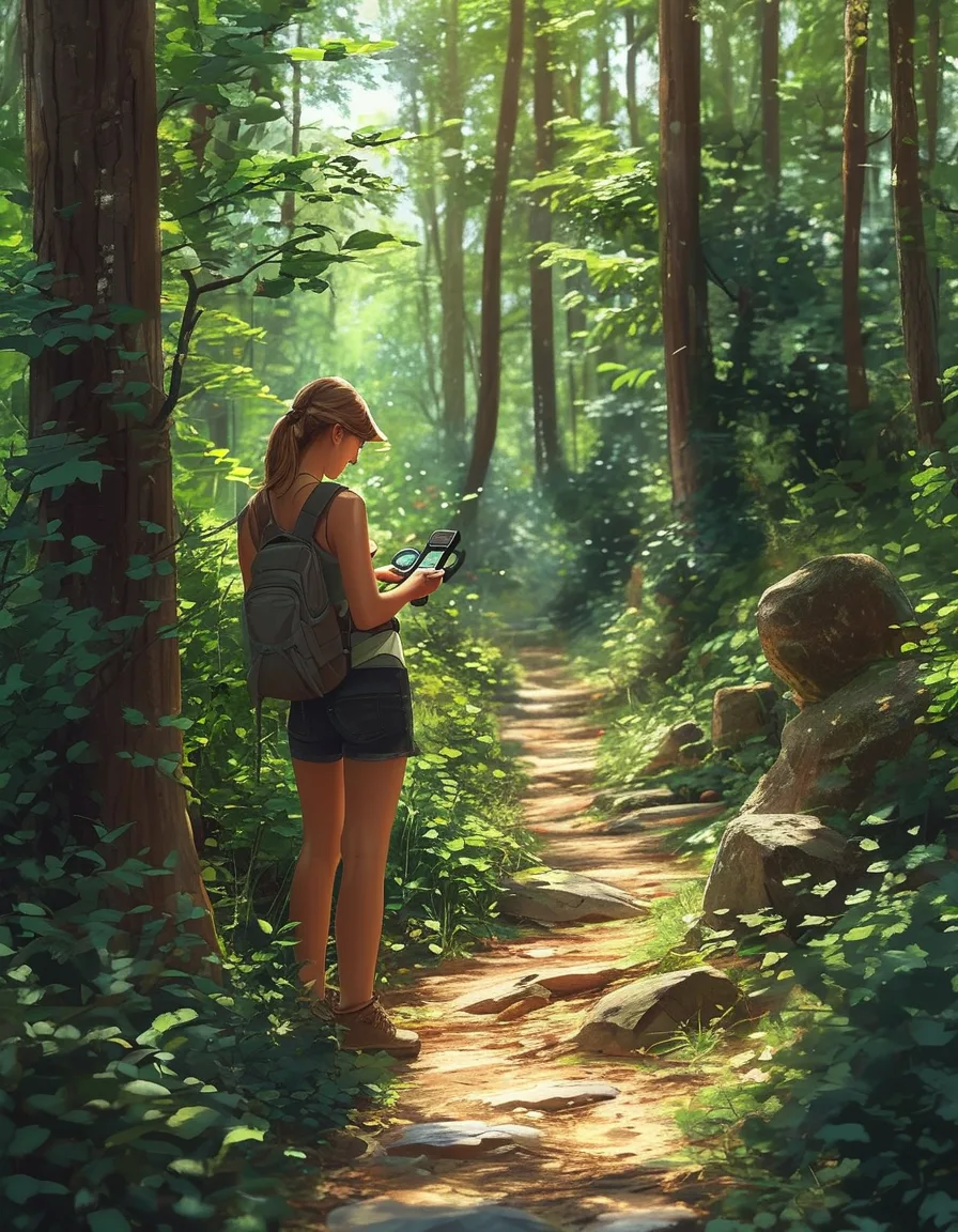 Why Geocaching Racks Up More Actual Mileage Than It Feels Like You're Walking