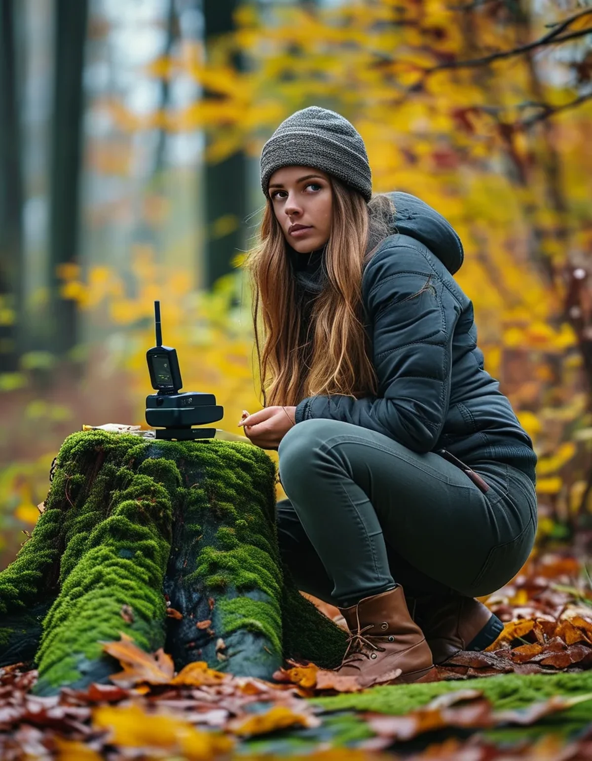 Why Autumn Caches Are Easier to Find and Harder to Reach